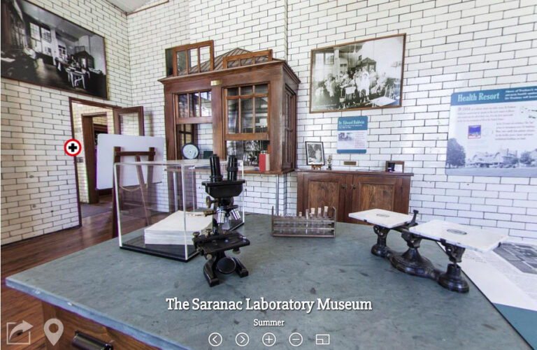 Saranac Lake Laboratory Museum laboratory exhibit 768x501